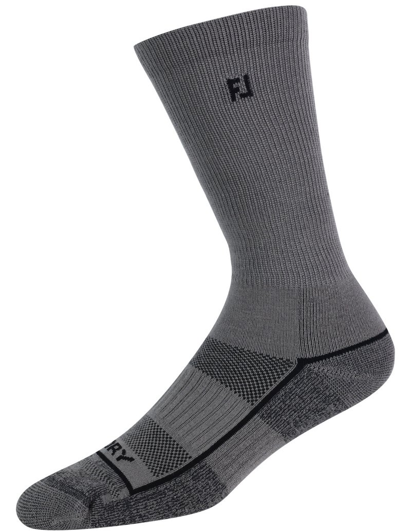 FootJoy ProDry Crew herr strumpor, grå, EUR 39-46 (par)