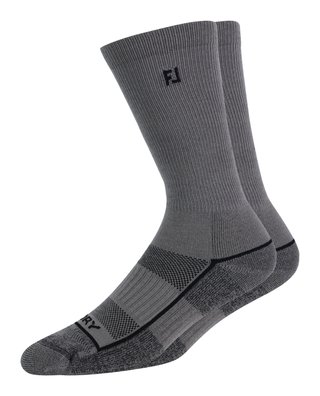 FootJoy ProDry Crew herr strumpor, grå, EUR 39-46 (par)