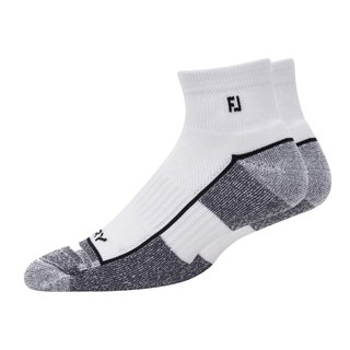 FootJoy ProDry Quarter herrsockor, vita
