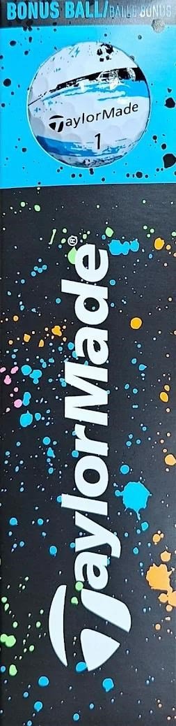 TaylorMade SpeedSoft Ink golfbollar, mix färger (blå, grön, orange, rosa)