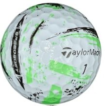 TaylorMade SpeedSoft Ink golfbollar, mix färger (blå, grön, orange, rosa)