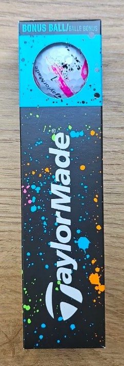 TaylorMade SpeedSoft Ink golfbollar, mix färger (blå, grön, orange, rosa)
