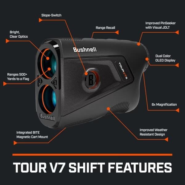 Bushnell Tour V7 Shift lasermätare