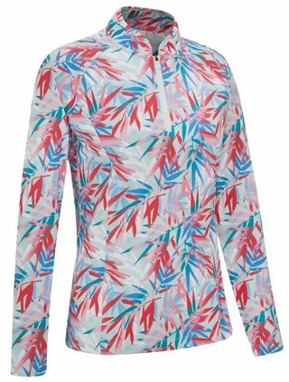 PING Arwen Printed Longsleeve dampolotröja, tropic retreat