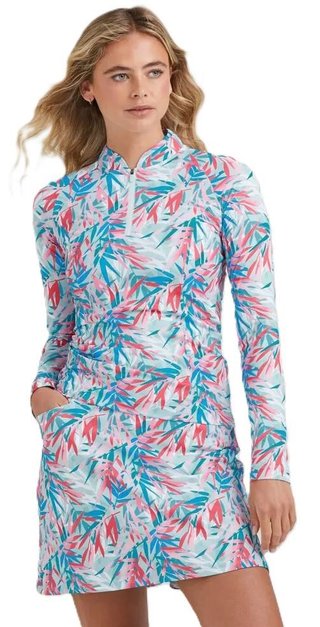 PING Arwen Printed Longsleeve dampolotröja, tropic retreat
