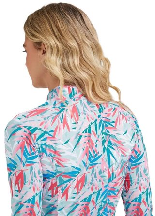 PING Arwen Printed Longsleeve dampolotröja, tropic retreat