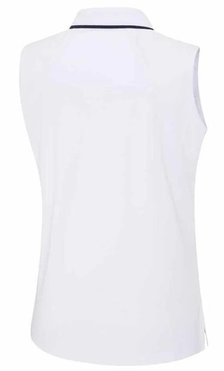 PING Eben Sleeveless dampolo, vit