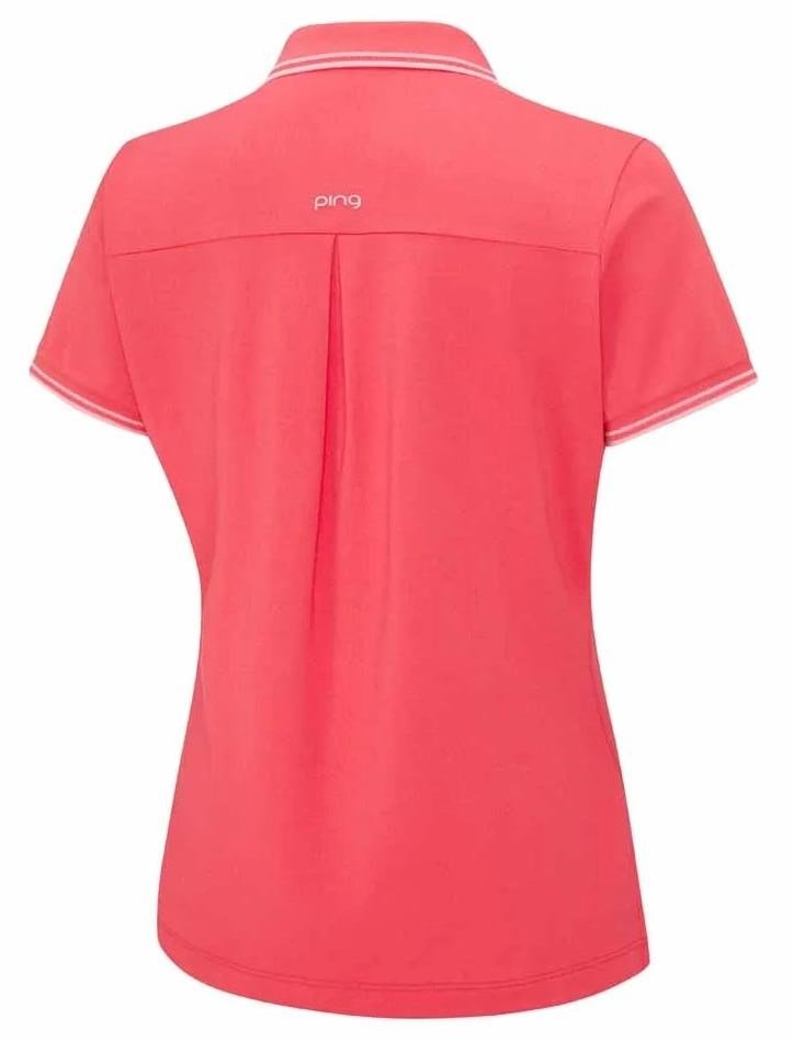PING Viviana Tipped dampolotröja, paradise pink