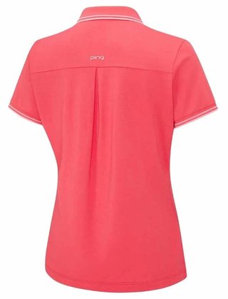 PING Viviana Tipped dampolotröja, paradise pink