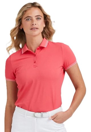 PING Viviana Tipped dampolotröja, paradise pink