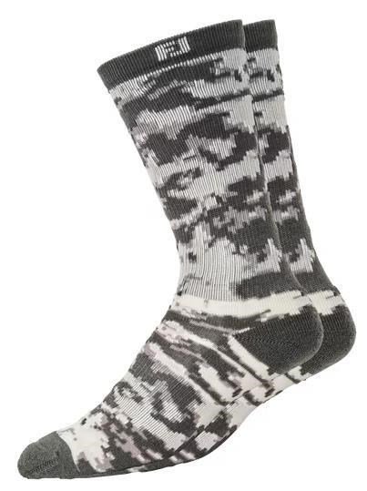 FootJoy ProDry Crew Junior strumpor, grå camo
