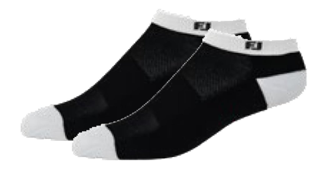 FootJoy ProDry Sport Junior strumpor, Assorted camo/solid, UK 2-6/EUR 34-39 (1pair), svart