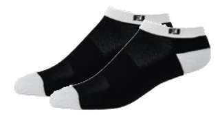 FootJoy ProDry Sport Junior strumpor, Assorted camo/solid, UK 2-6/EUR 34-39 (1pair), svart