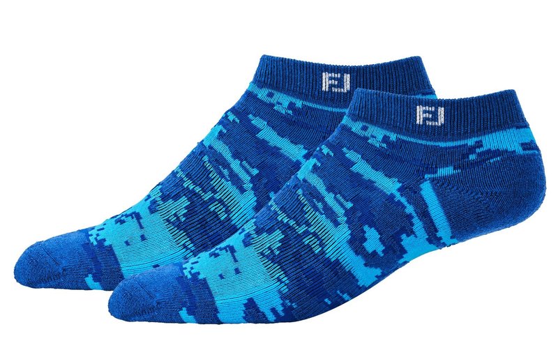 FootJoy ProDry Sport junior strumpor, navy camo