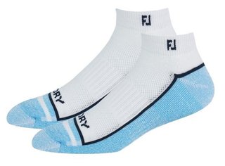 FootJoy ProDry Sport strumpor, vit/marinblå/ocean