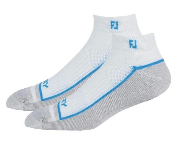 FootJoy ProDry Sport strumpor, vit/ocean/grå