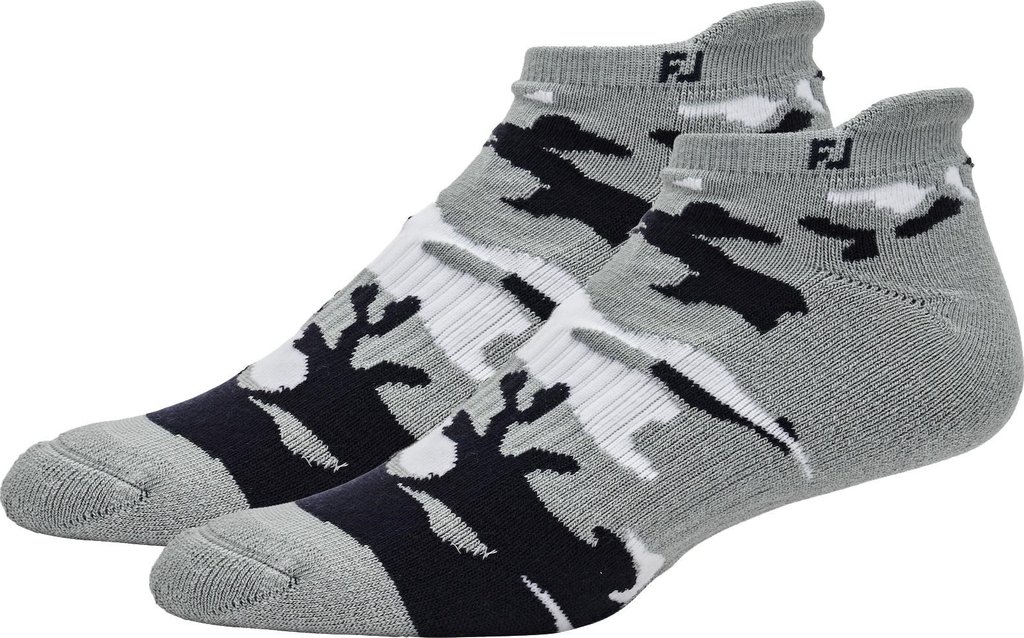 FootJoy ProDry Roll-Tab herrsockor, grå camo