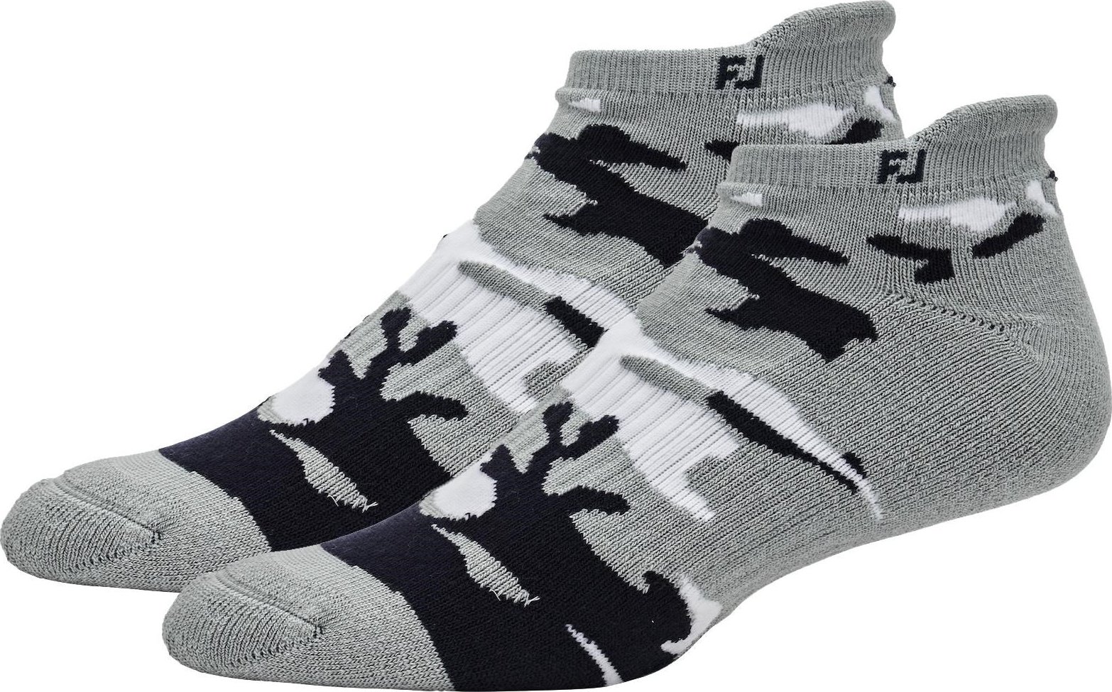 FootJoy ProDry Roll-Tab herrsockor, grå camo