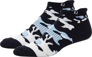 FootJoy ProDry Roll-Tab herrsockor, marinblå camo