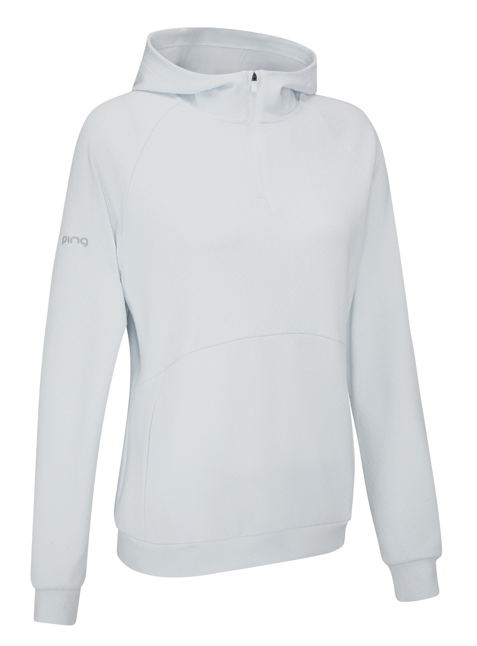 PING Rhona Textured damjacka med huva, soft grey