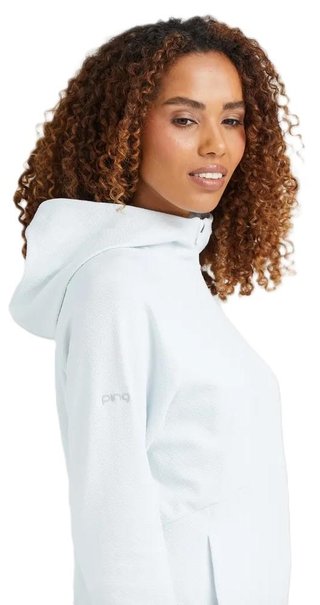 PING Rhona Textured damjacka med huva, soft grey