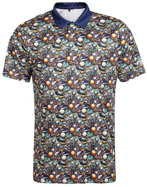 Fashion Sports Wear Bergen herr polo, navy/green