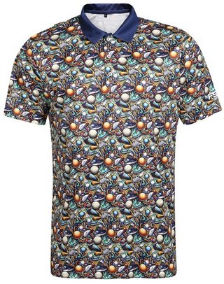 Fashion Sports Wear Bergen herr polo, navy/green