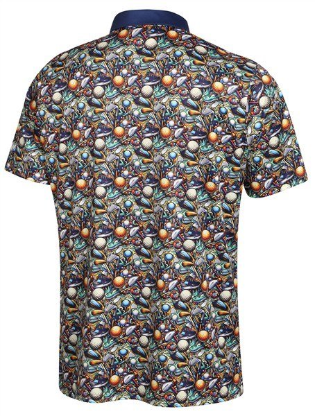 Fashion Sports Wear Bergen herr polo, navy/green