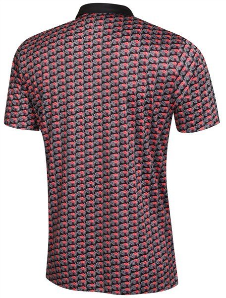 Fashion Sports Wear Nairobi herr polo, svart/rosa