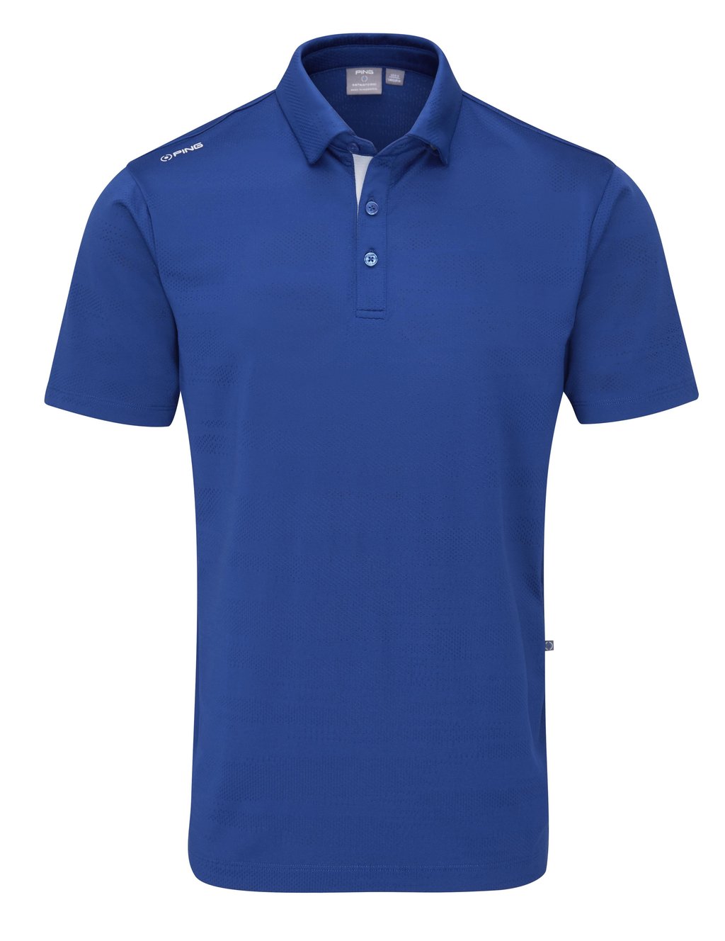 PING Claude Camo Mesh herr polo, inky