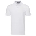 PING Claude Camo Mesh herr polo, vit