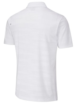 PING Claude Camo Mesh herr polo, vit