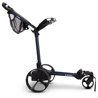 MGI E-Boost hybrid golfvagn, marinblå