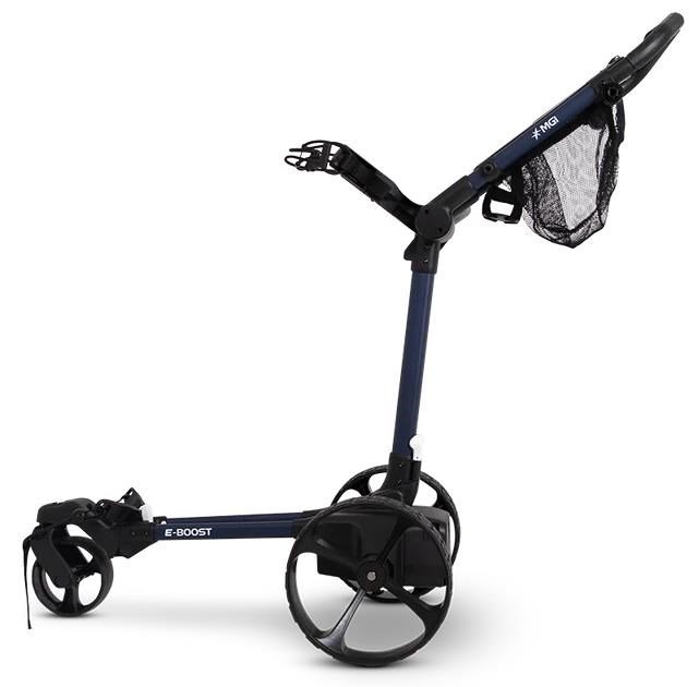 MGI E-Boost hybrid golfvagn, marinblå