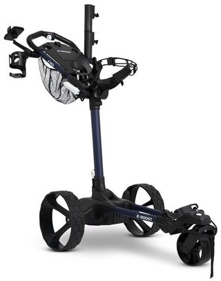 MGI E-Boost hybrid golfvagn, marinblå