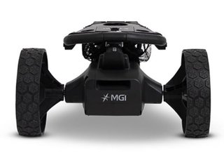 MGI E-Boost hybrid golfvagn, marinblå