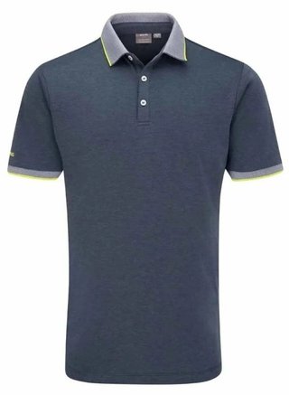 PING Gideon herr polo, light navy marl