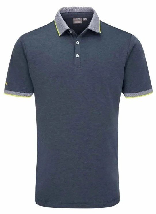 PING Gideon herr polo, light navy marl
