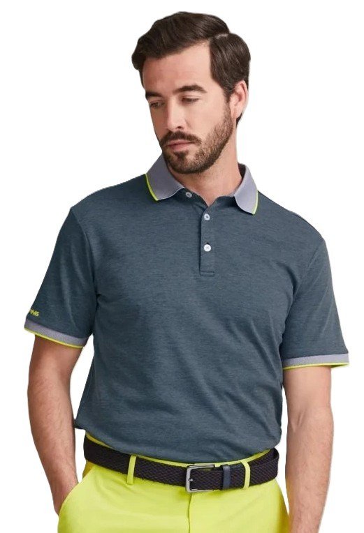 PING Gideon herr polo, light navy marl