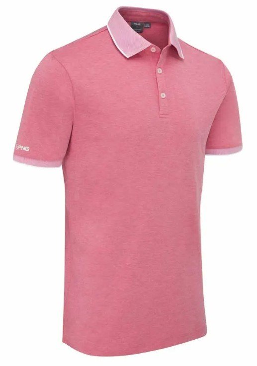 PING Gideon herr polo, rhapsody pink marl