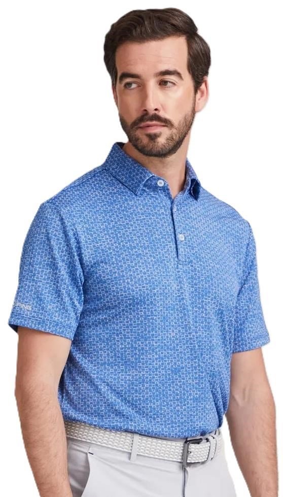 PING Rafe herr polo, bright cobalt