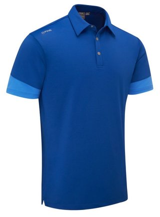 PING Ty herr polo, inky/bright cobalt