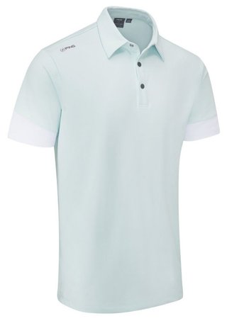 PING Ty herr polo, seaspray/vit