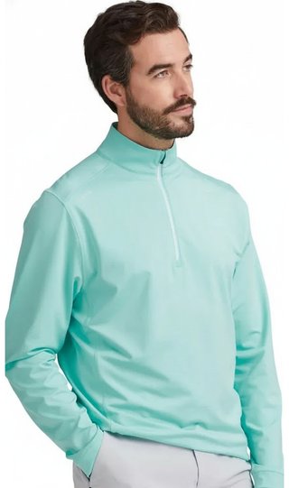 PING Latham Half Zip herr mellanlager, green bay