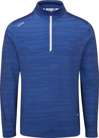 PING Latham Half Zip herr mellanlager, inky multi