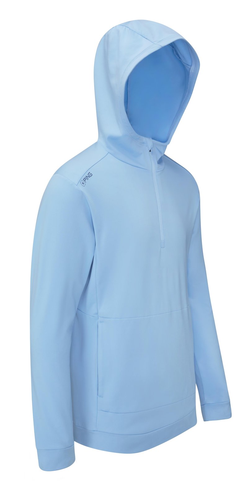 Ping Haldon Hooded Fleece herr tröja, baltic sea