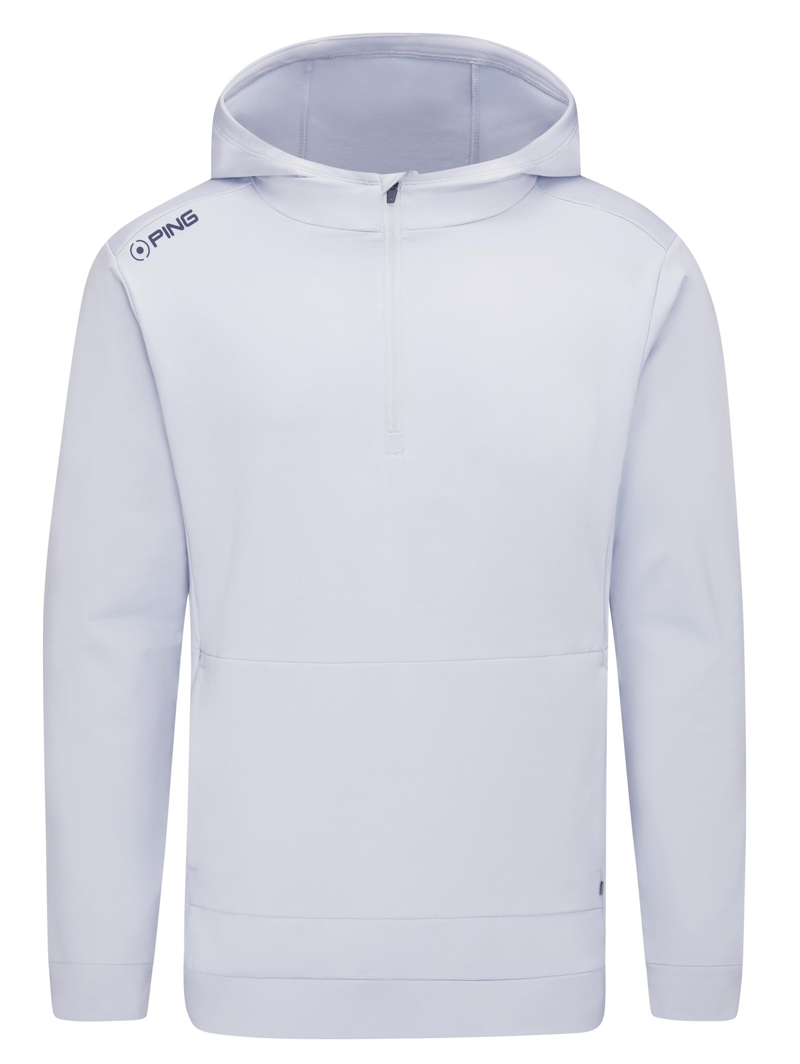PING Haldon Hooded Fleece herr sweatshirt, pearl grey
