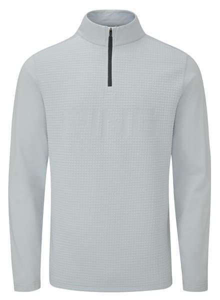 PING Faron herr sweatshirt, pearl grey
