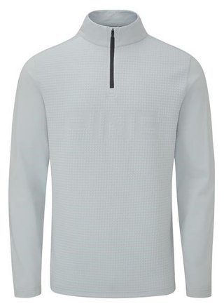 PING Faron herr sweatshirt, pearl grey