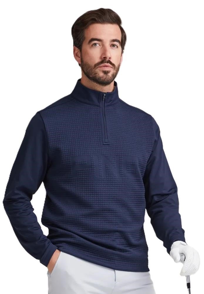 PING Faron herr sweatshirt, navy